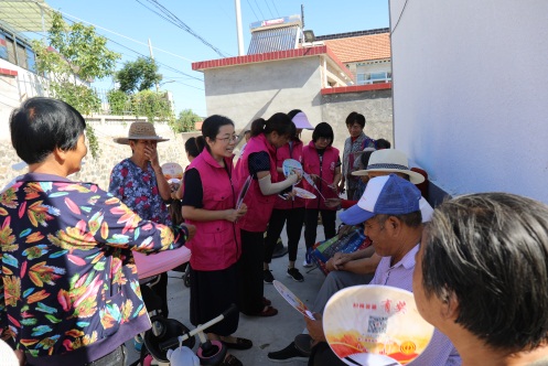 密云区穆家峪镇村联动扎实推进垃圾分类工作