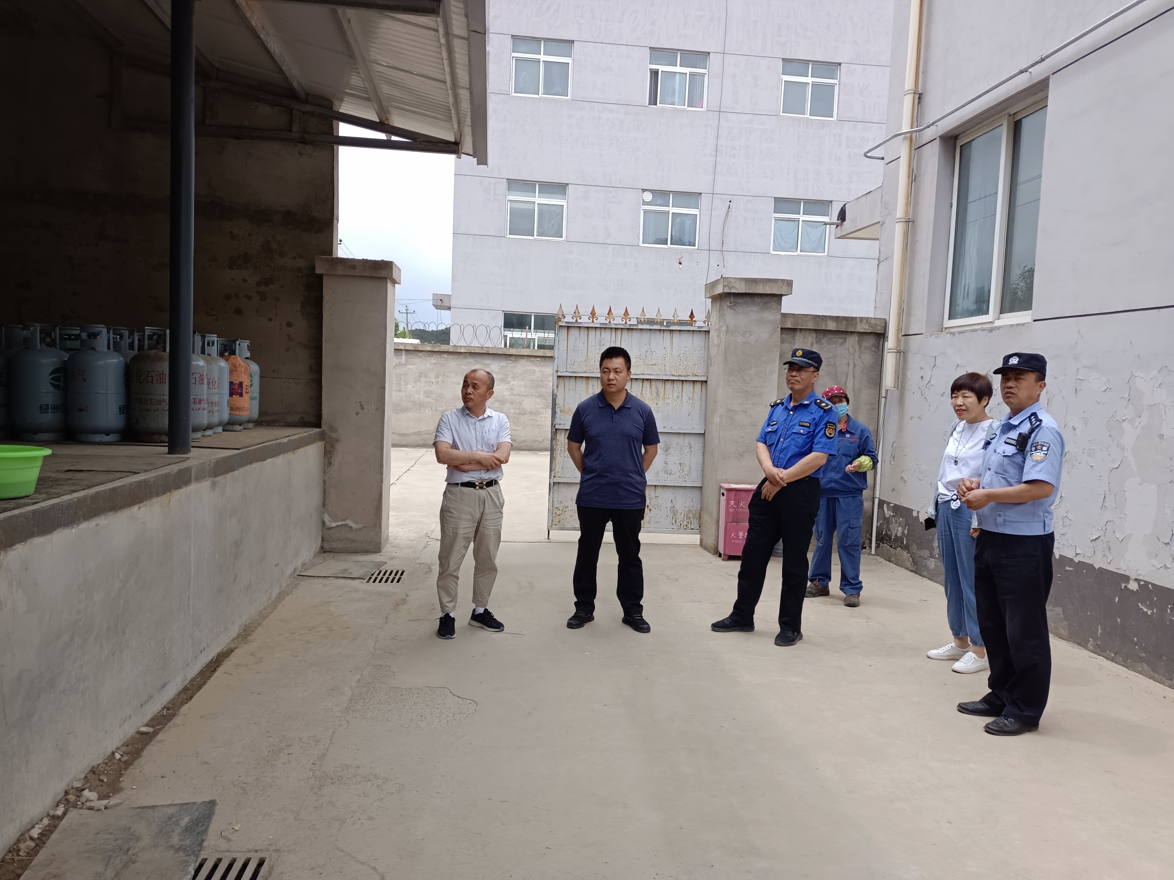 密云区新城子镇开展安全检查工作