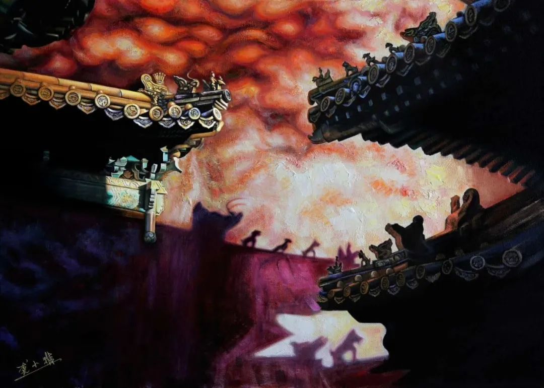 绝美！画中探访中轴线上的中心——故宫