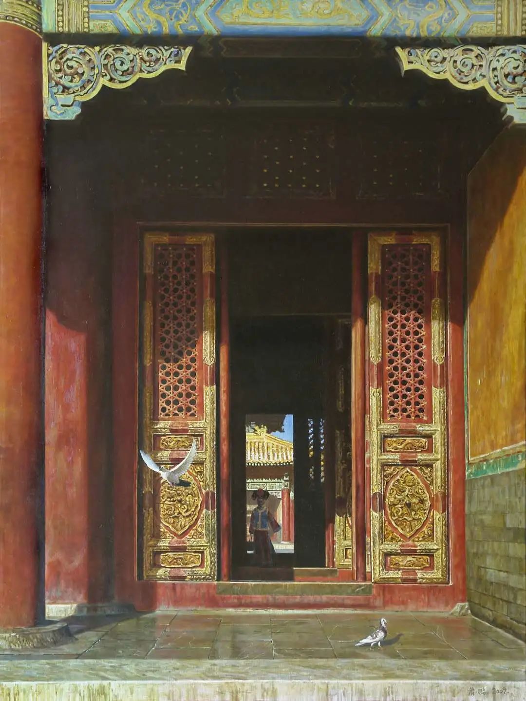 绝美！画中探访中轴线上的中心——故宫