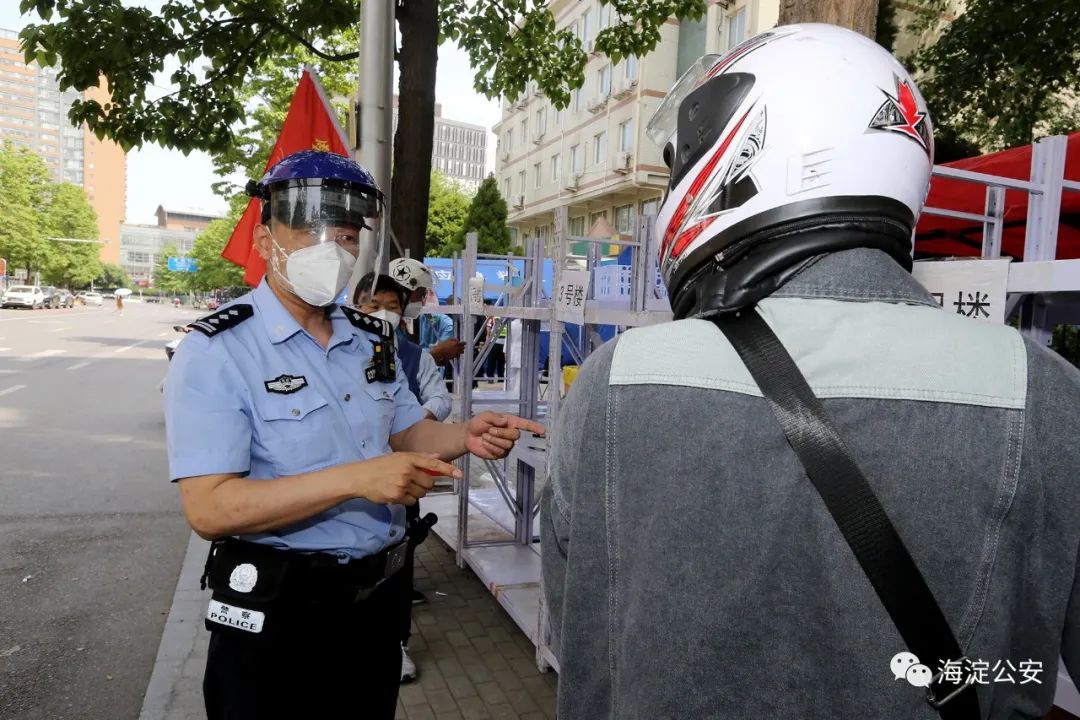 直击！海淀公安一线战“疫”记