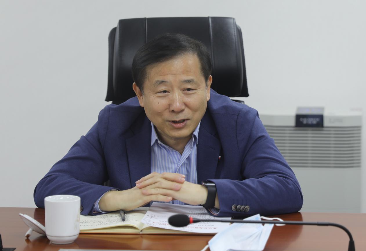 密云区大城子镇到祥龙公司对接帮扶工作