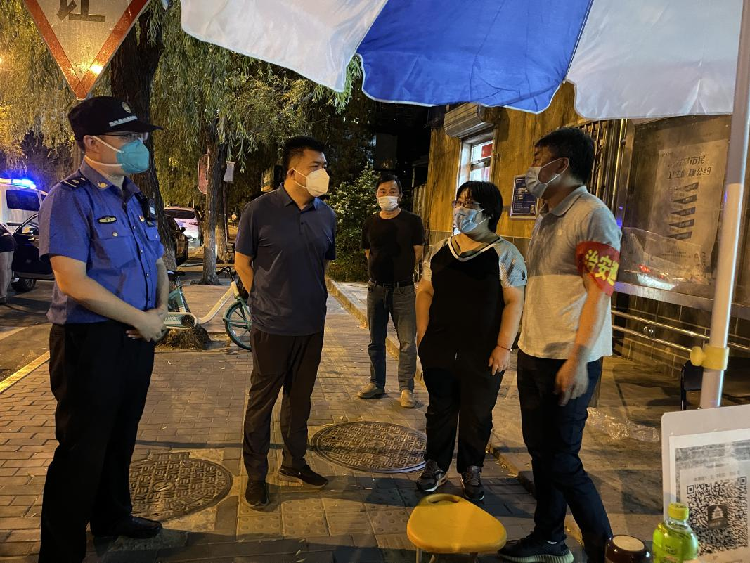 看丹街道以“筑、查、守”形式开展辖区“丰清行动”