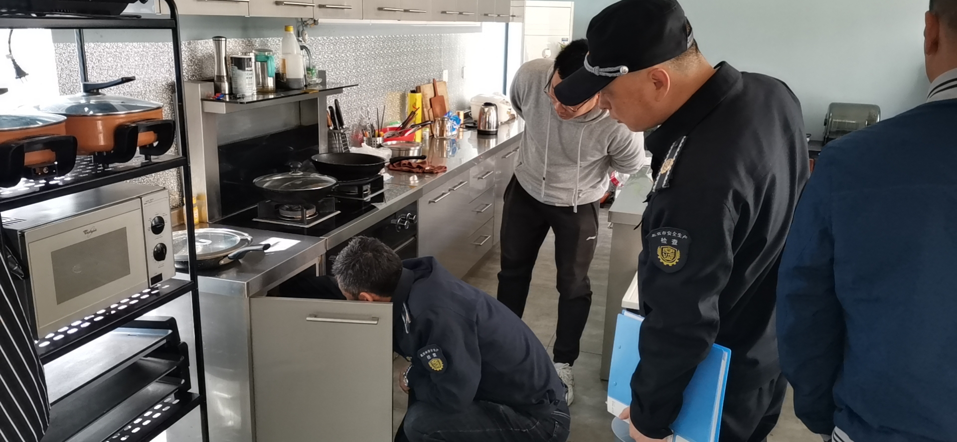 密云区新城子镇开展“五一”节期间安全生产检查