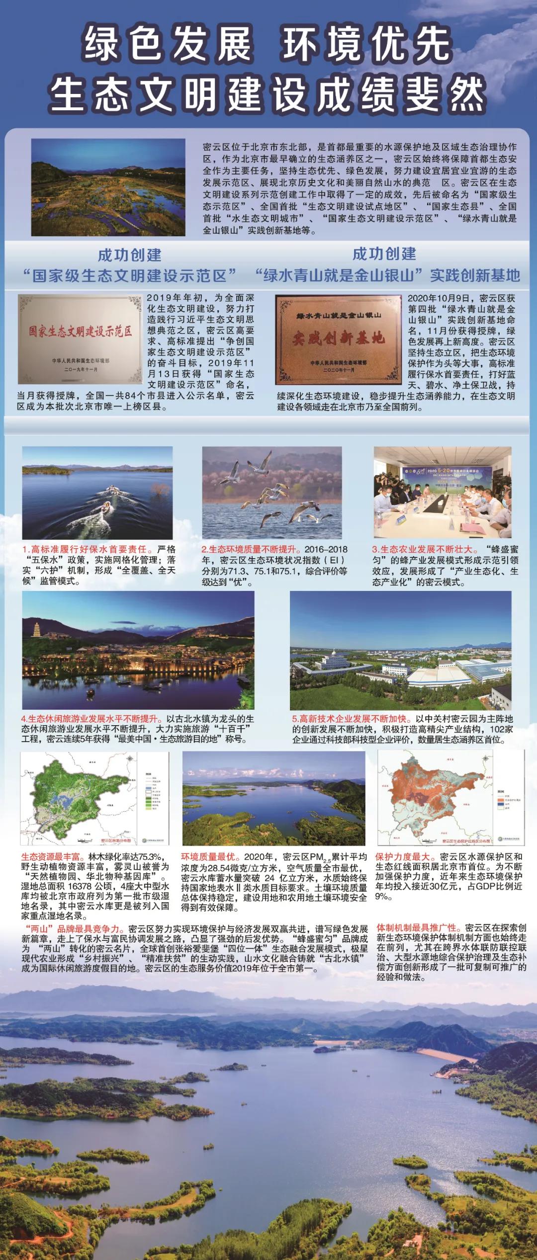 【图说十三五】（2）密云生态环境保护之生态文明建设篇