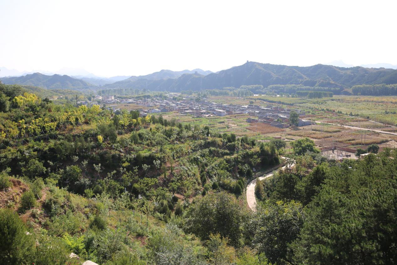 密云区古北口镇迎来市郊铁路怀密线正式开通运营后第一批游客