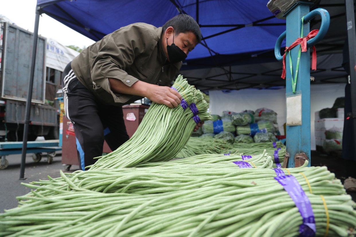 新发地蔬菜供应充足，日上市量2.58万吨