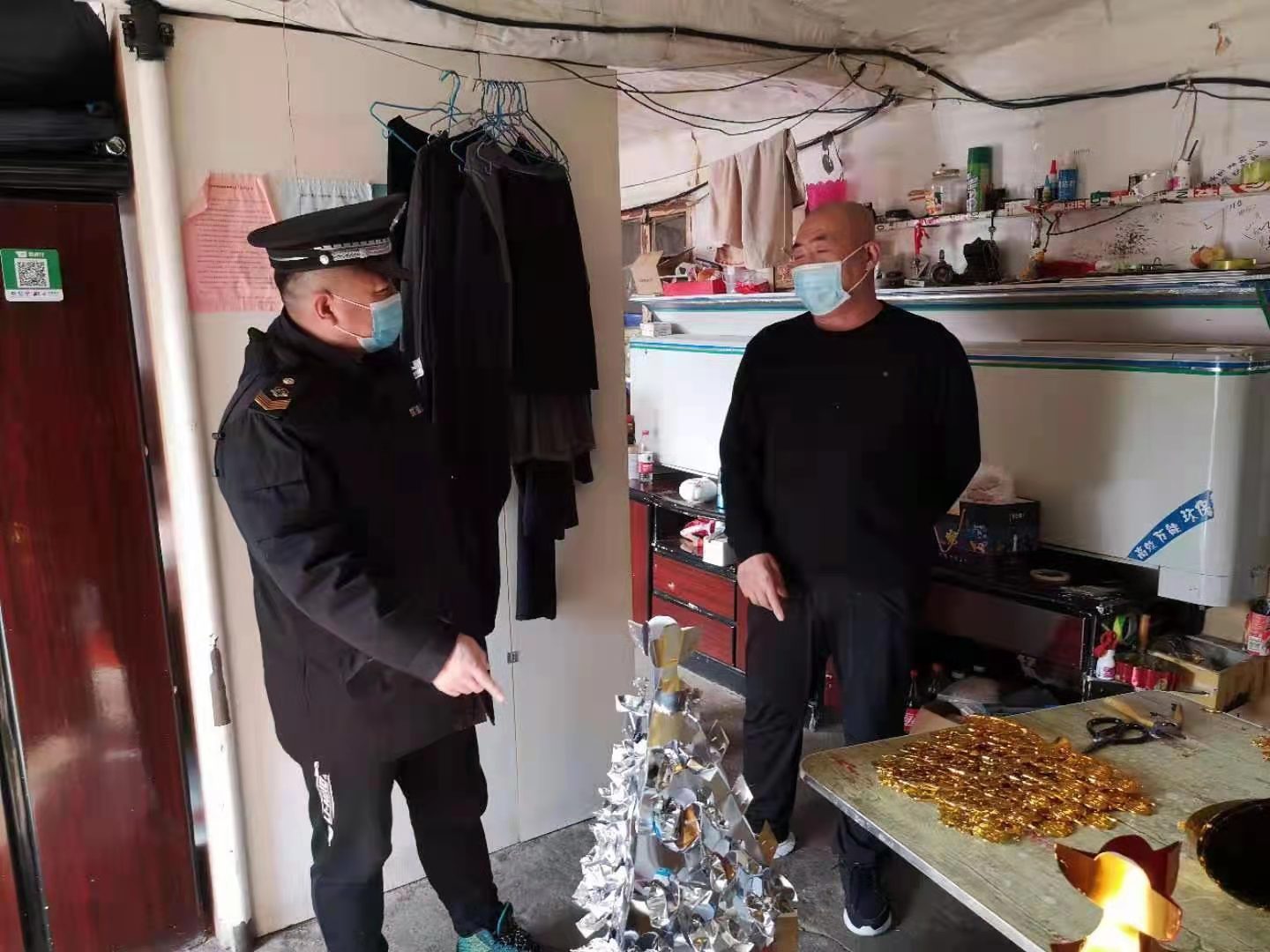 新城子镇持续做好元宵节期间安全保障工作