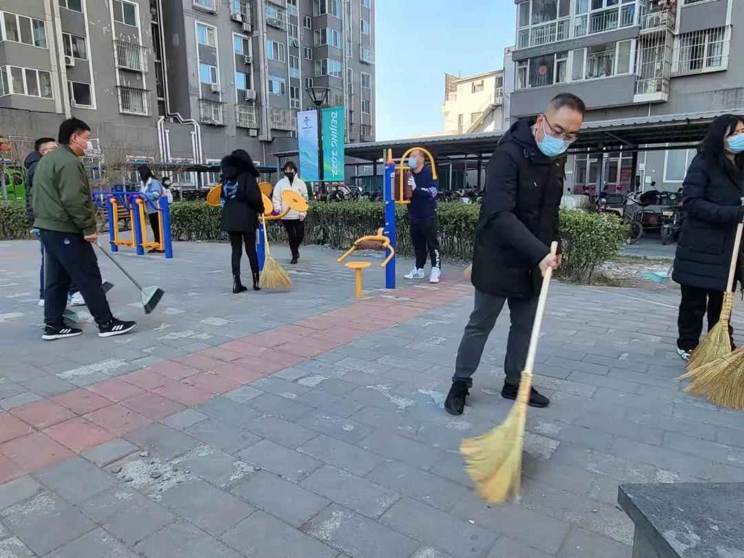 践行社会主义核心价值观·文明｜“冬奥有我 爱卫同行”周末卫生日活动进行时（二）