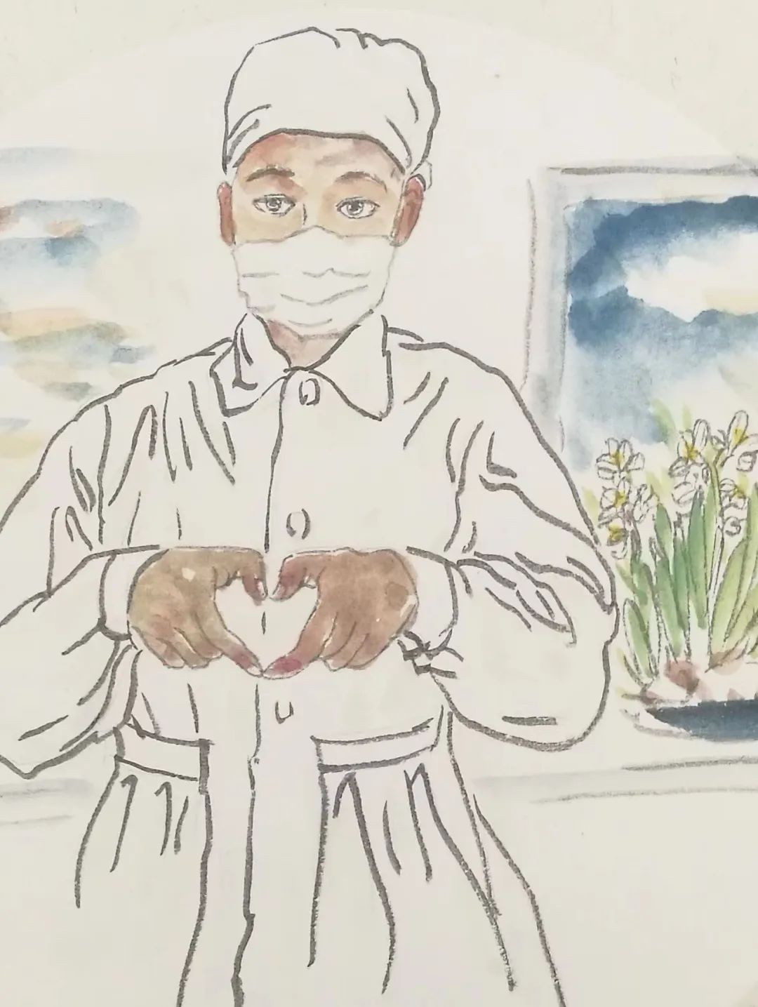 美术佳作、云展聚力！顺义区美术家协会抗疫主题作品云展览来了～