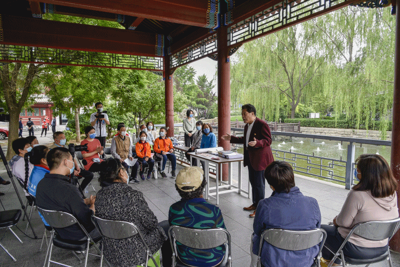 学党史 悟思想 | 胡同里的红色讲坛