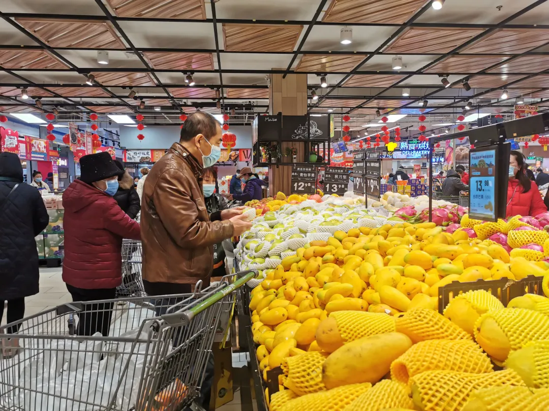 春节将至 石景山区市场货足、质优、价稳