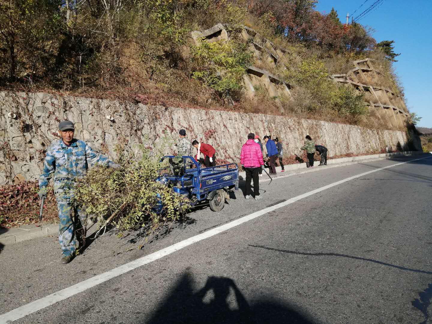 密云区石城镇全面筑牢森林防灭火安全线