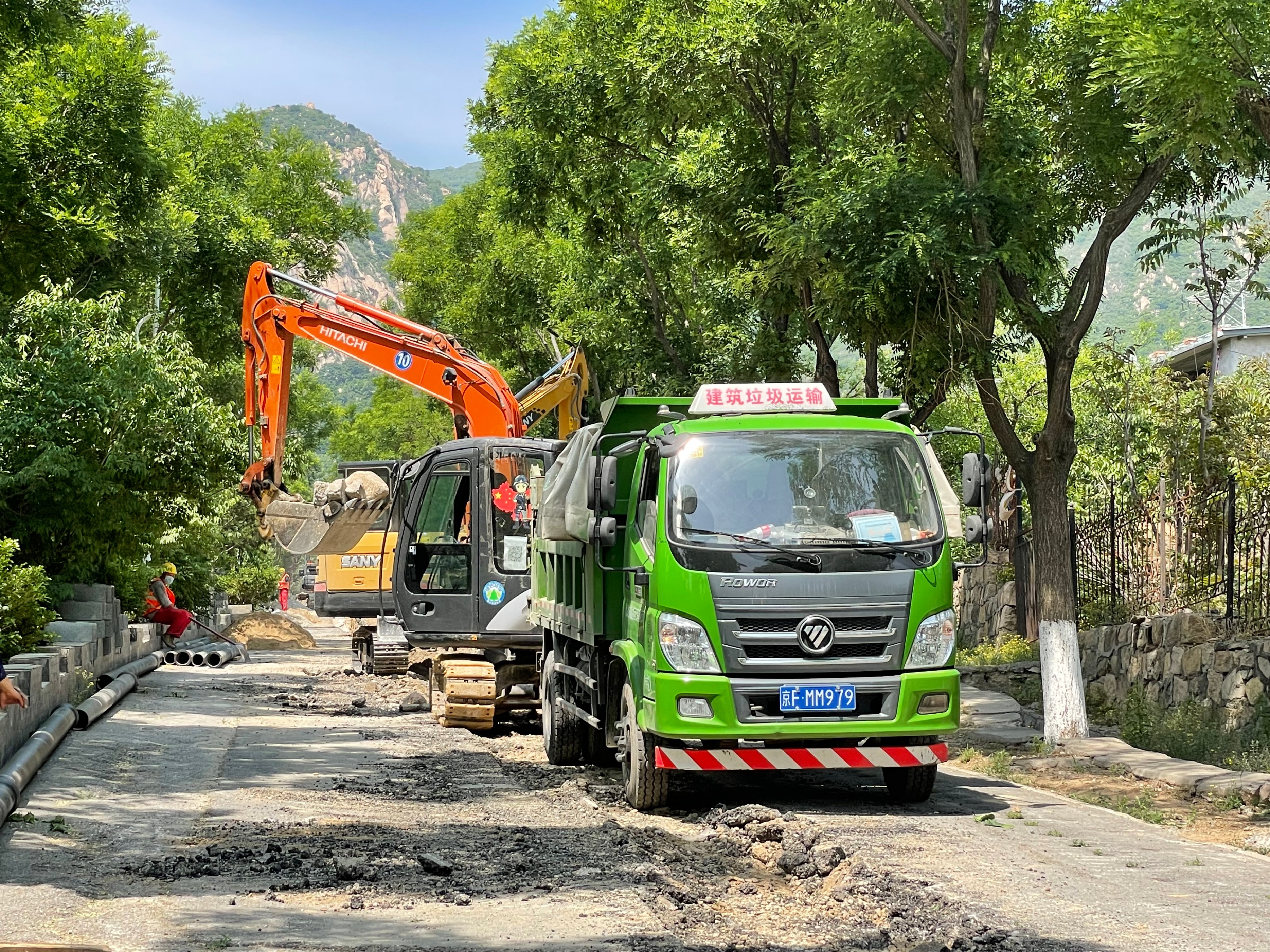 苏家坨镇车耳营村开启美丽蝶变之旅