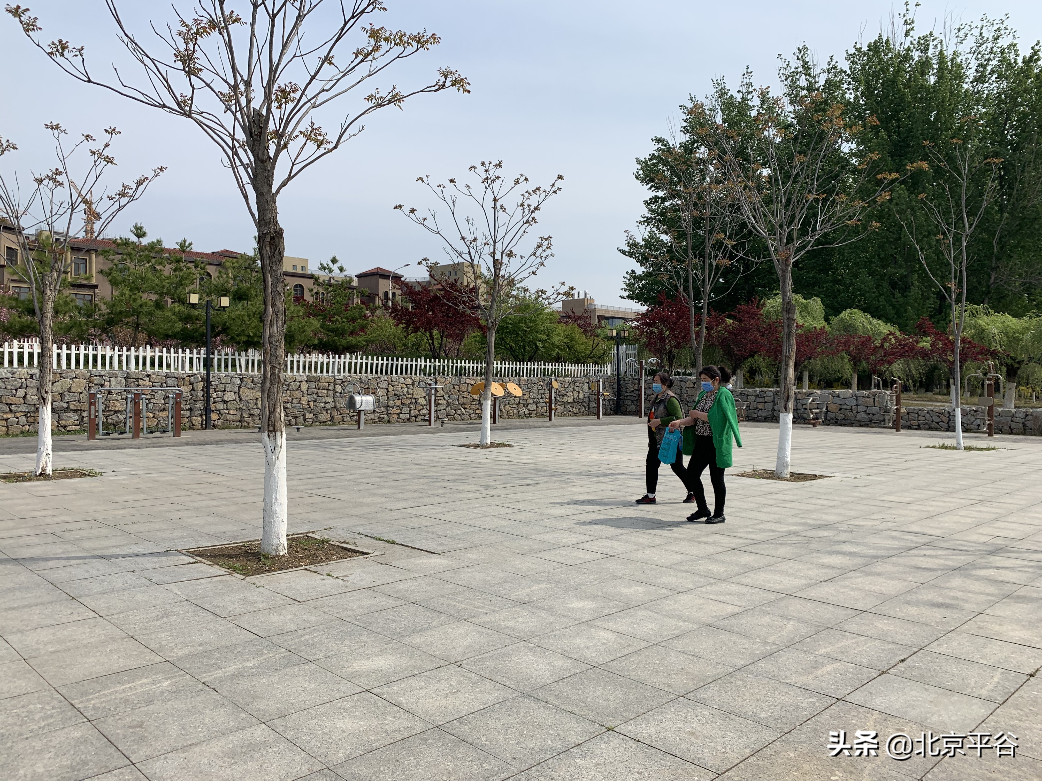 平谷马坊镇多个公园成为市民休闲好去处