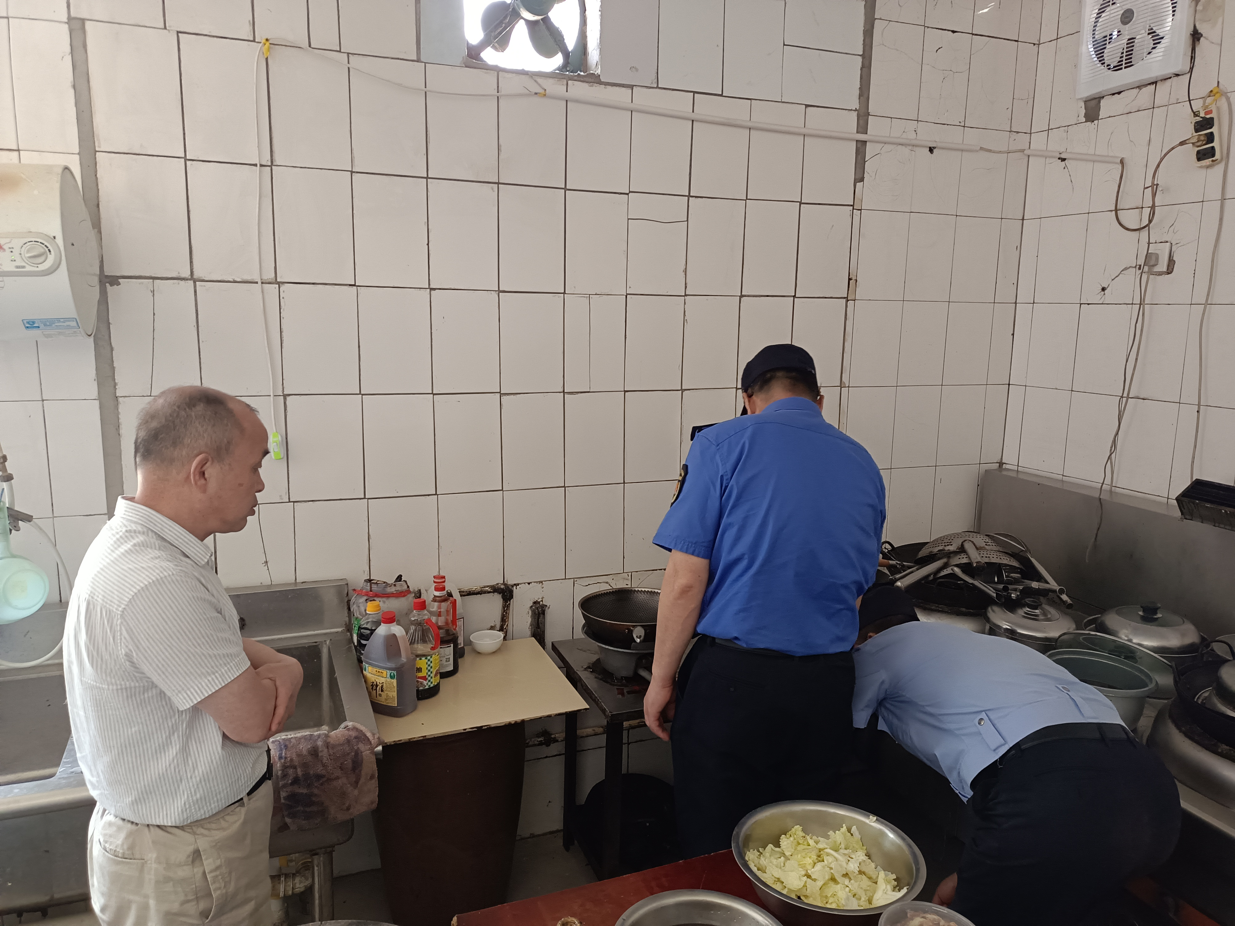 密云区新城子镇开展安全检查工作