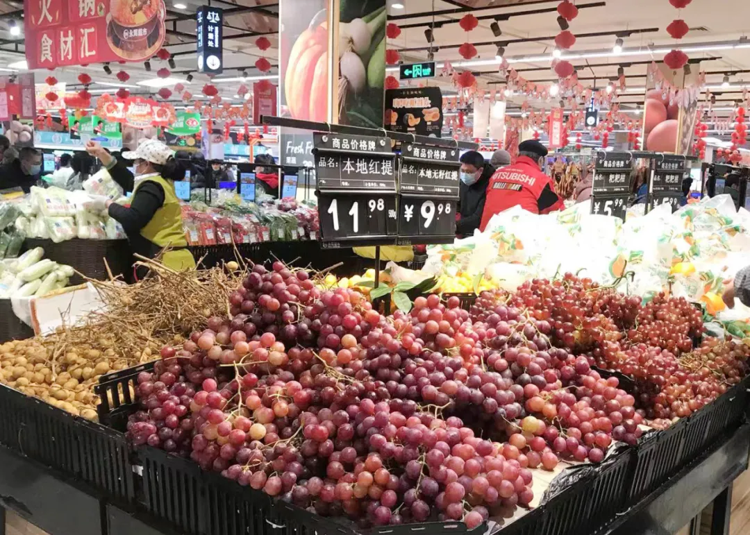 元旦期间石景山区市场供应稳定