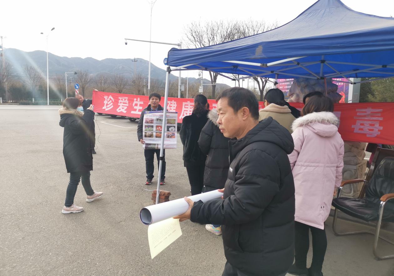 密云区河南寨镇开展禁毒联合宣传活动