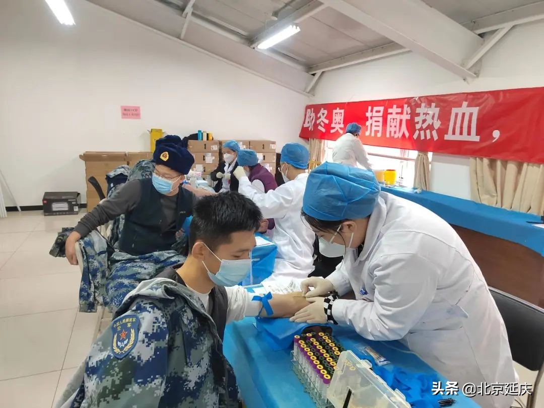 无偿献血助冬奥！为这些驻扎在延庆的兵哥哥，点赞！