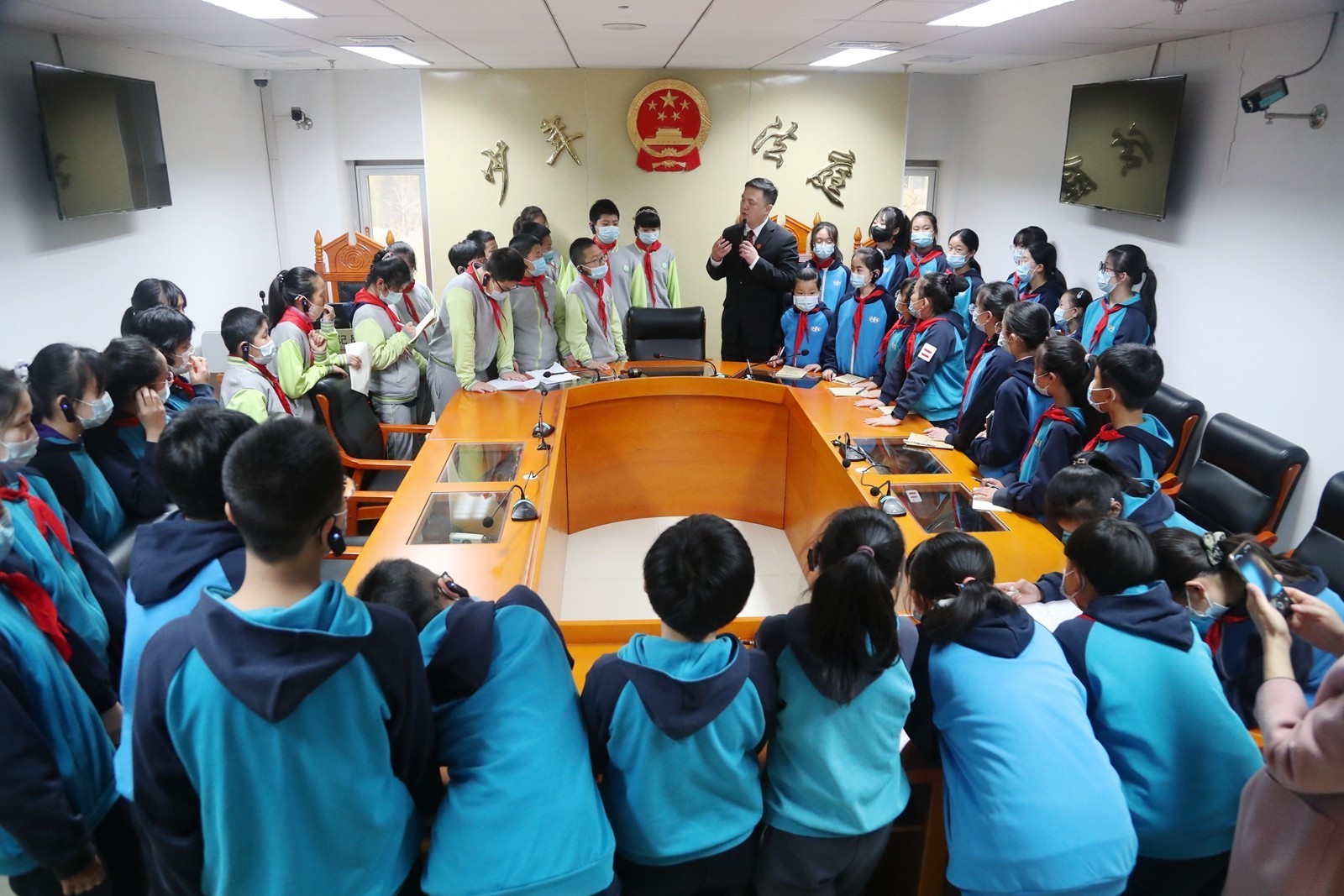 平谷区法院开展“绿谷护苗”法治进校园活动