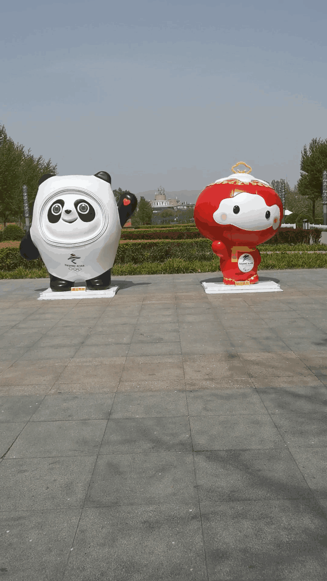 快去打卡！昌平这个公园可以合影冰墩墩