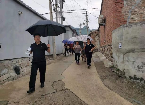 密云区新城子镇积极开展汛期避险转移专项演练