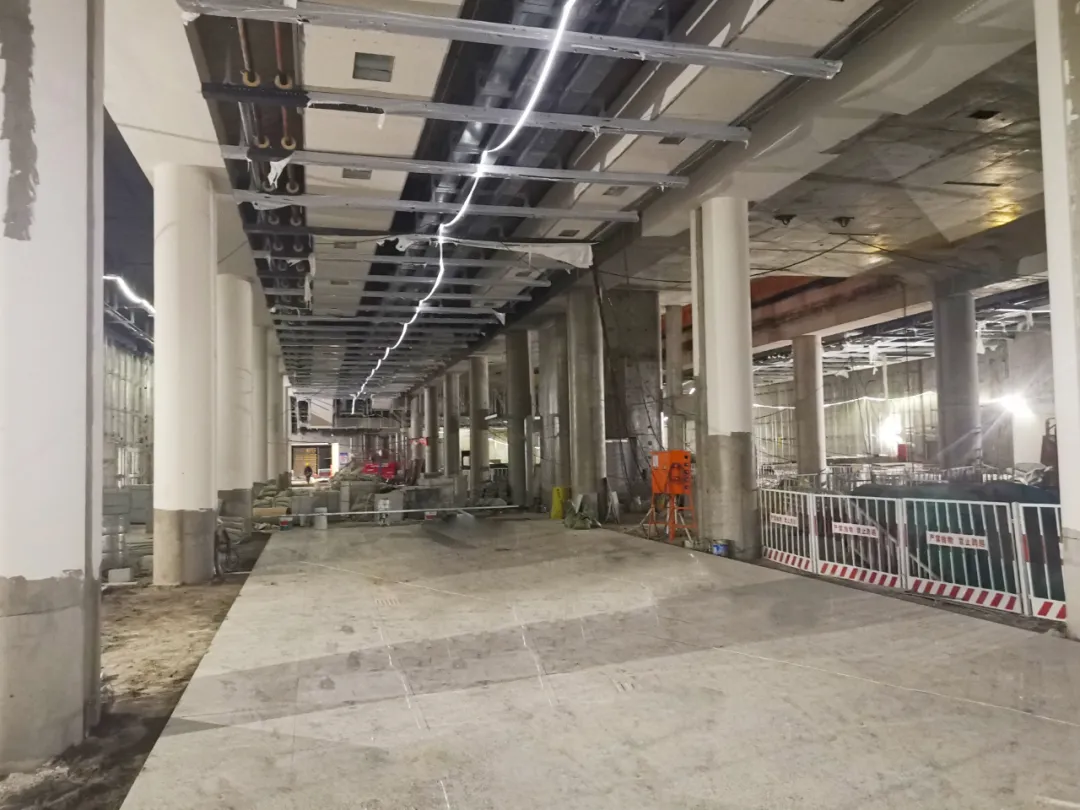 地铁11号线西段模式口车站顺利通过主体结构分部工程验收