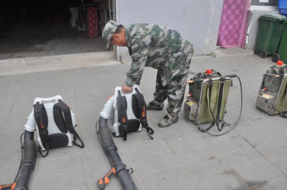 密云区新城子镇全力做好护林防火工作