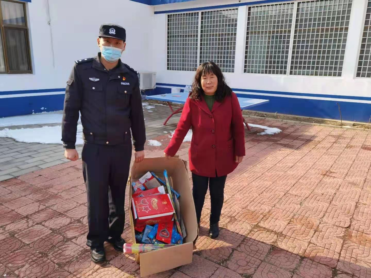 新城子镇持续做好元宵节期间安全保障工作