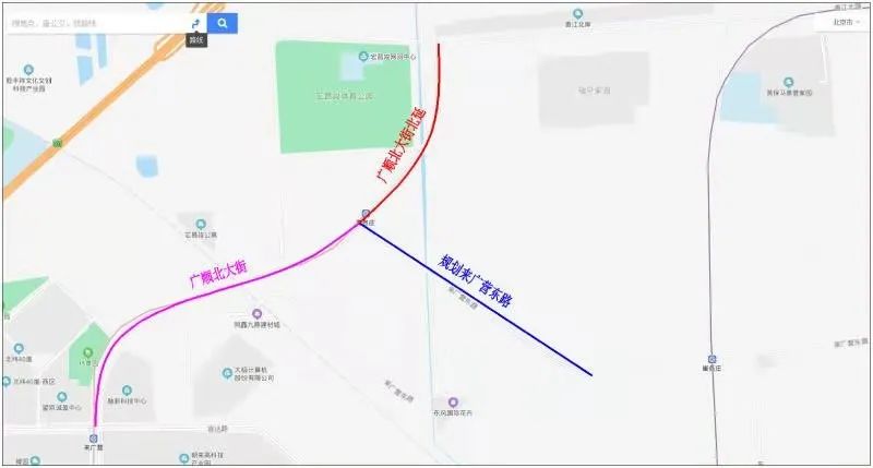 疏堵中关村朝阳园周边，2.91公里广顺北大街北延段明日通车