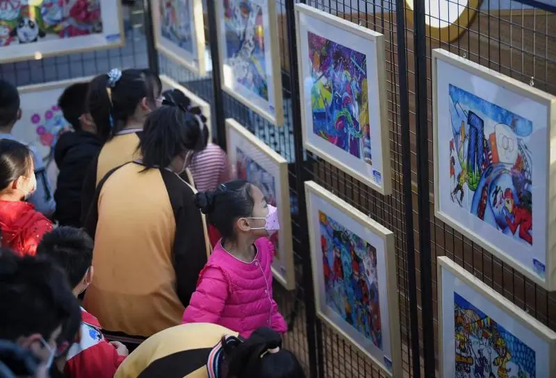 助力冬奥 丰台有我｜北京冬奥会开幕倒计时40天 千余件青少年原创动漫作品展出迎冬奥