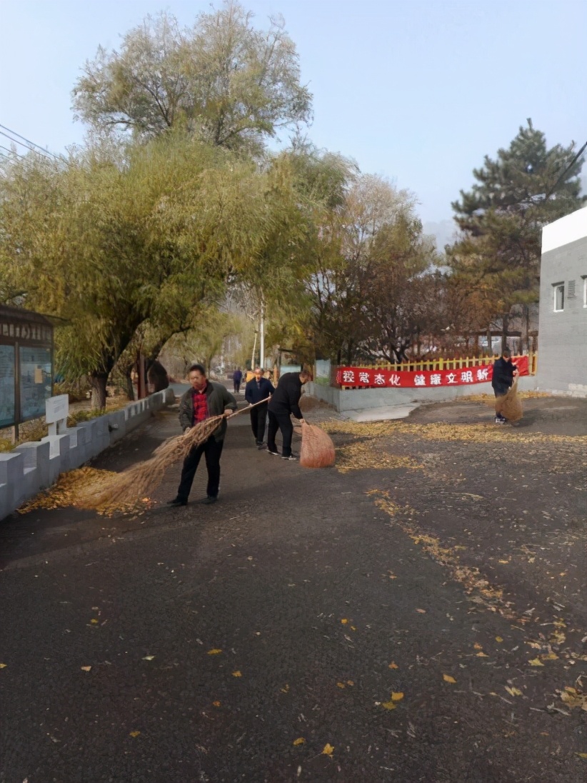 密云区新城子镇开展周末卫生日活动