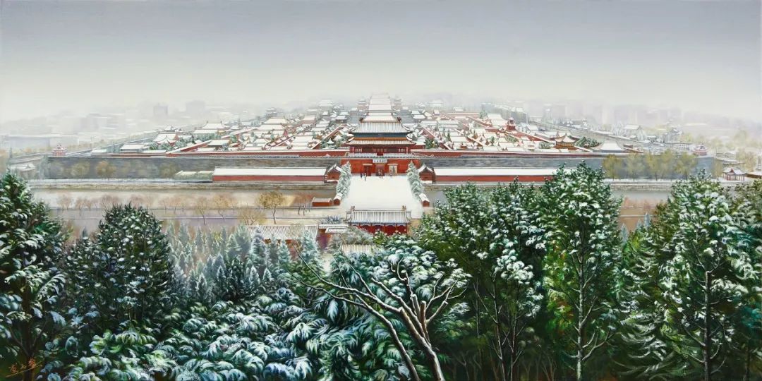 绝美！画中探访中轴线上的中心——故宫