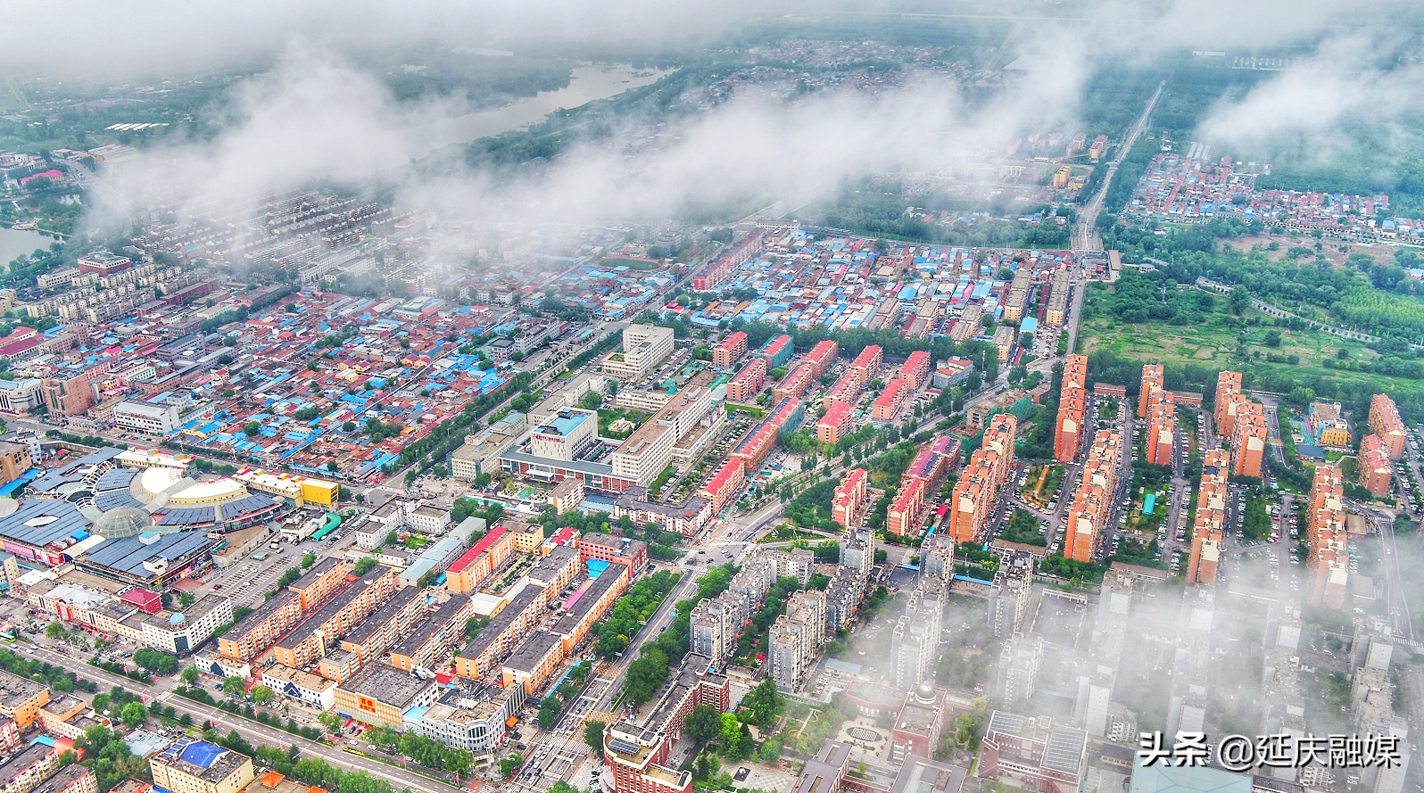 美呆了！雨后延庆云雾缭绕，美若仙境~