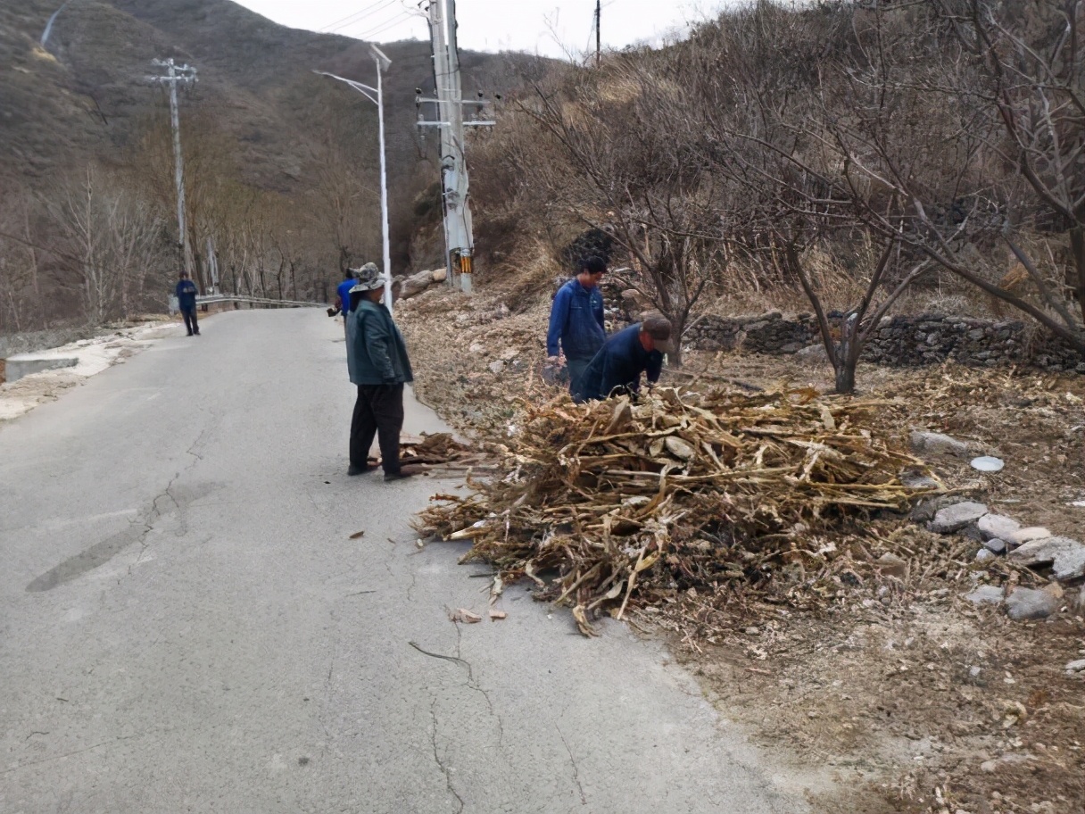 密云区新城子镇开展周末卫生日活动