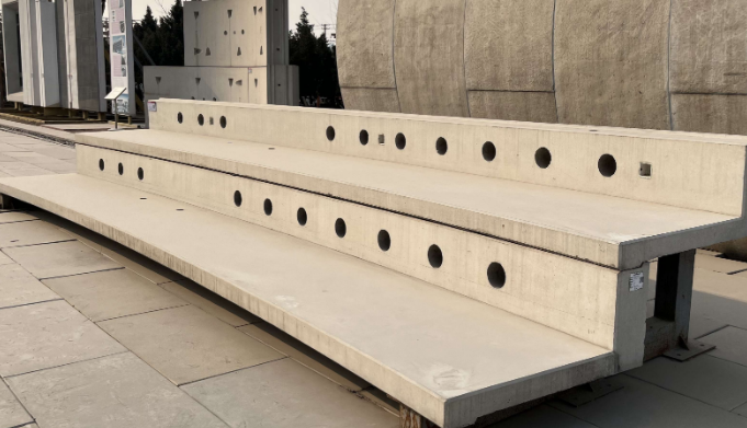 探访 | 丰台区村集体企业圆满完成“冰丝带”6000㎡看台板深化设计和预制施工建设