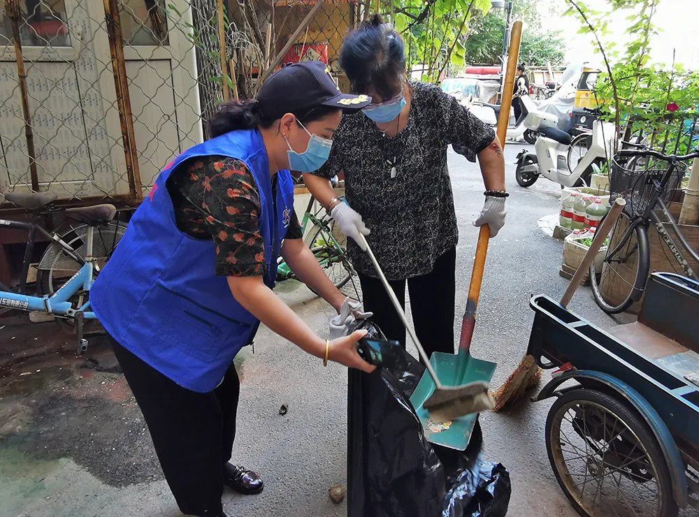 周末卫生日的“东城瞬间”