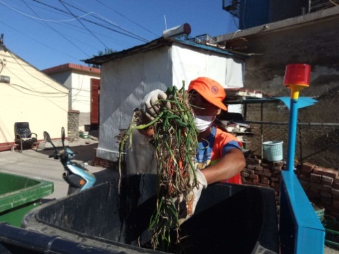 密云区穆家峪镇村联动扎实推进垃圾分类工作