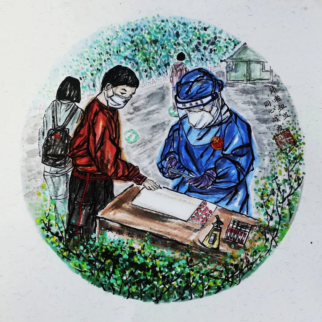 美术佳作、云展聚力！顺义区美术家协会抗疫主题作品云展览来了～