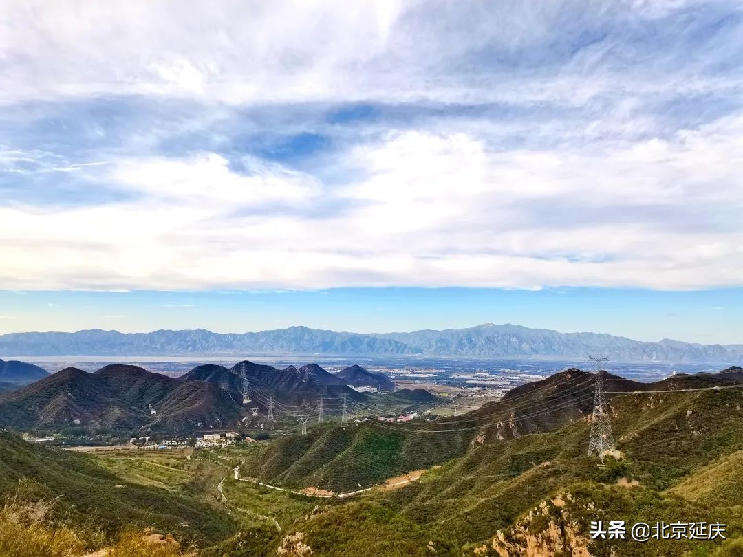 最美冬奥城延庆，朋友圈里一片蓝天