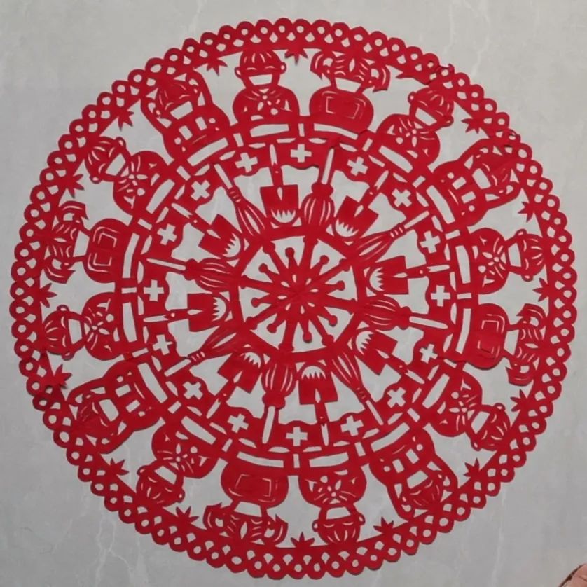 以纸传情“艺”心抗疫