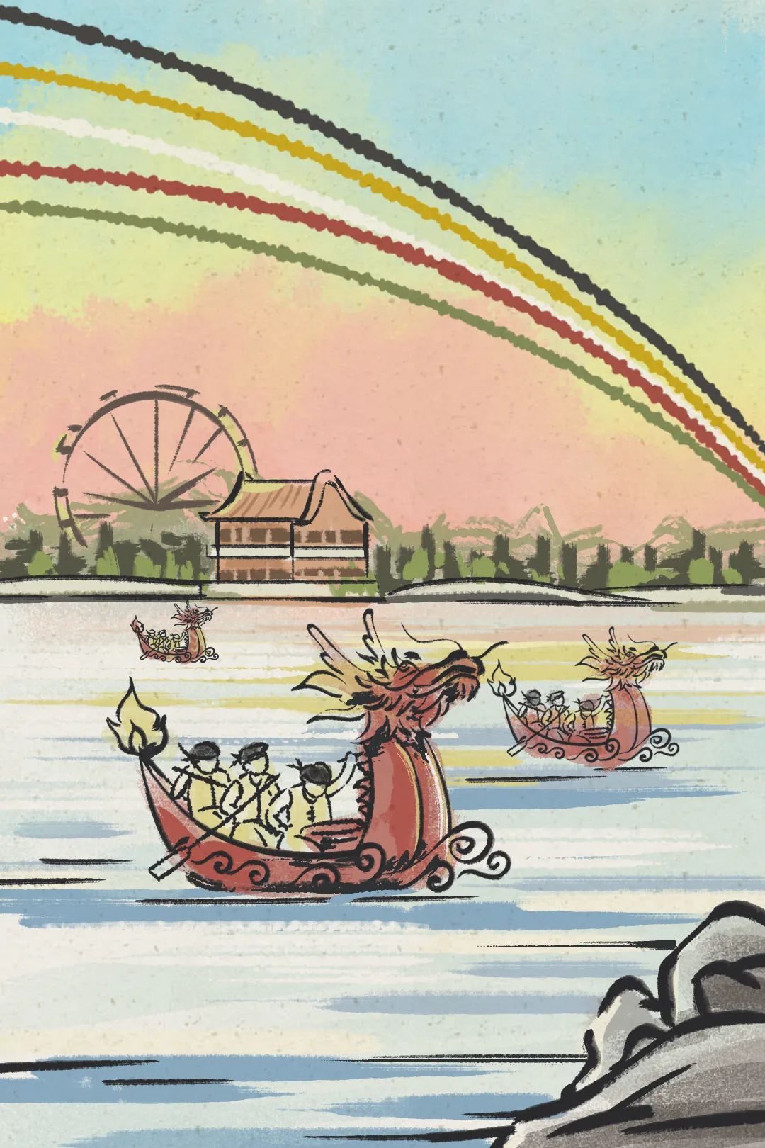 看龙舟争渡，享文化盛宴！2021龙潭端午文化节举办