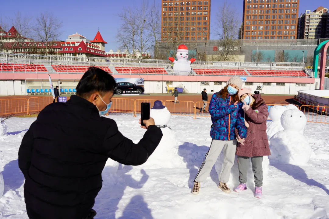 雪地上的特殊风景线！石景山区举行残疾人雪上运动体验活动