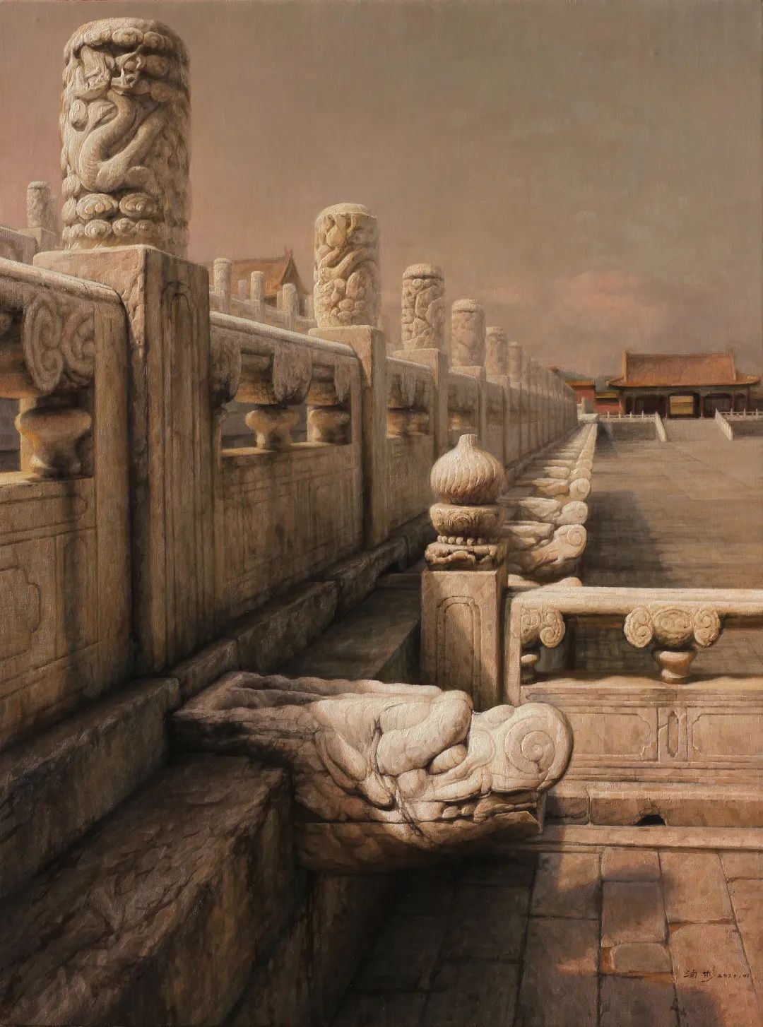 绝美！画中探访中轴线上的中心——故宫