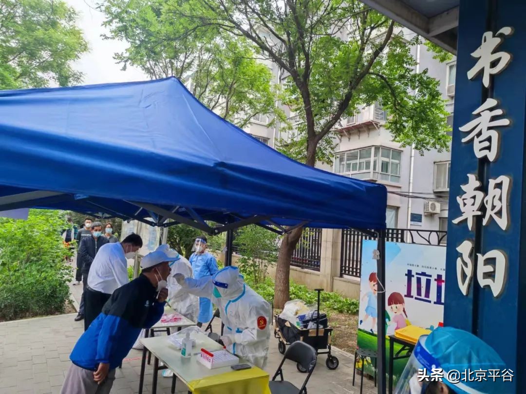 战“疫”集结 支援朝阳采样的平谷医者