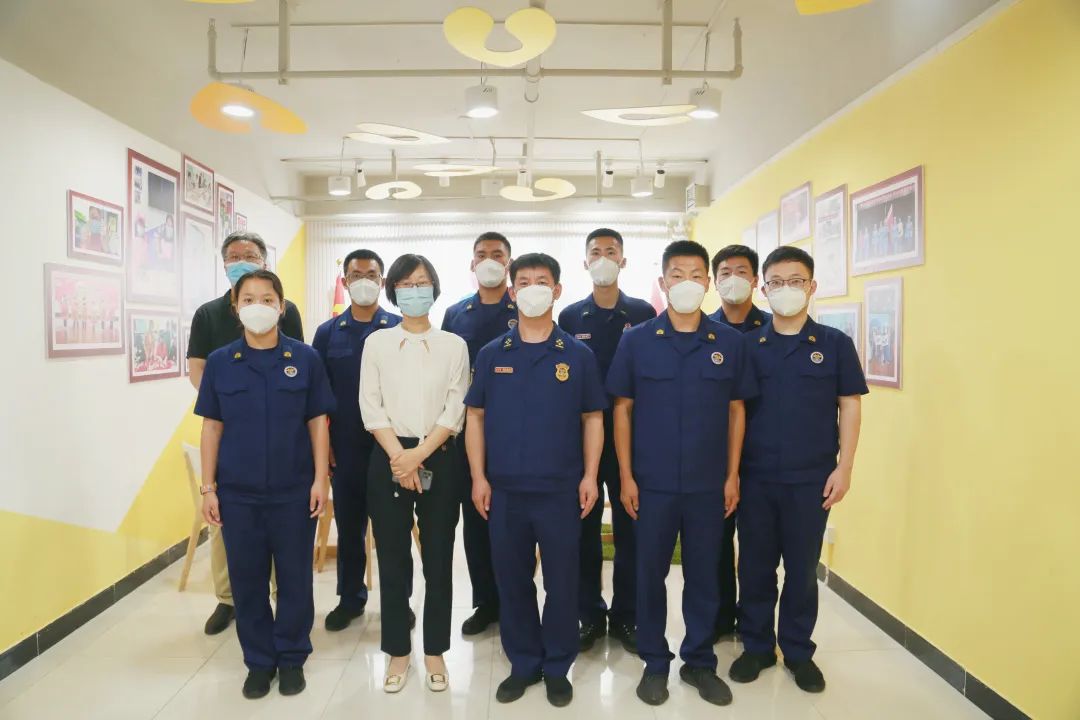 防疫 心理关爱 助力“火焰蓝”