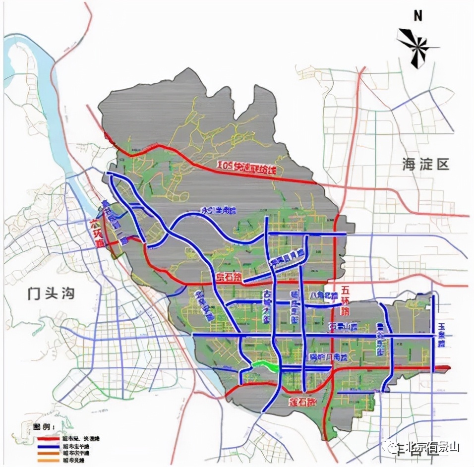 五年蝶变 | 越织越密的路网为石景山插上腾飞之翼