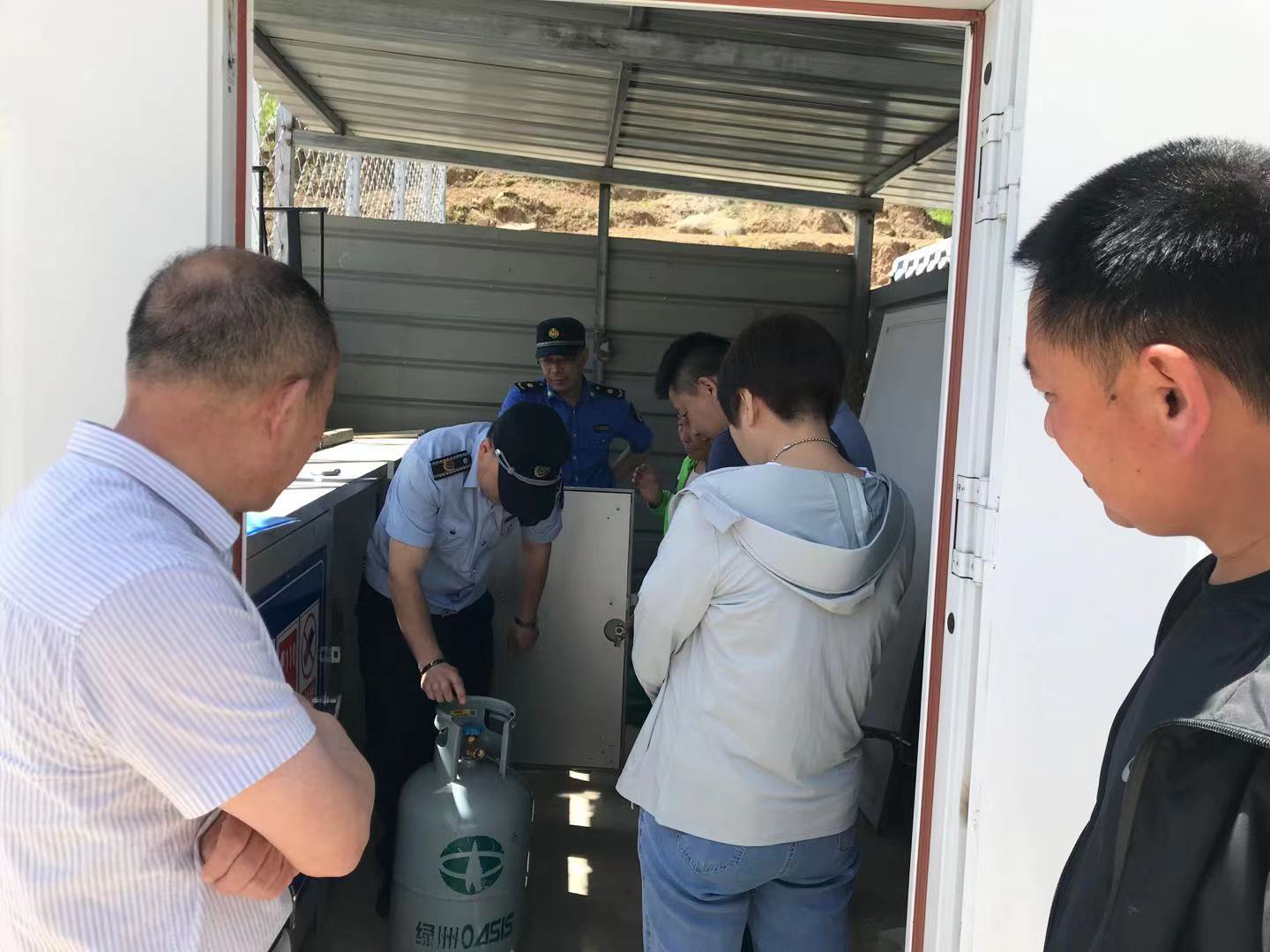 密云区新城子镇开展安全检查工作