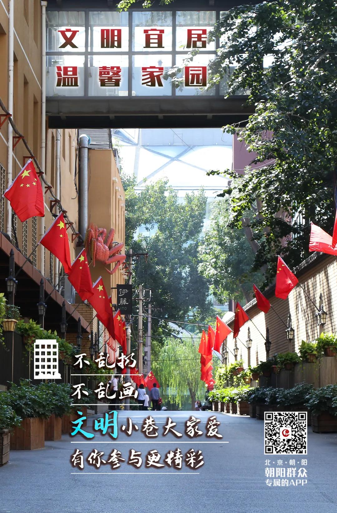 朝阳群众的文明行动