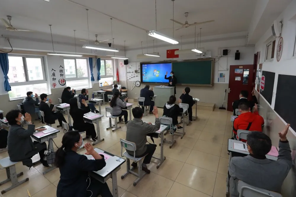 东城区举办初三年级开学准备工作全流程演练